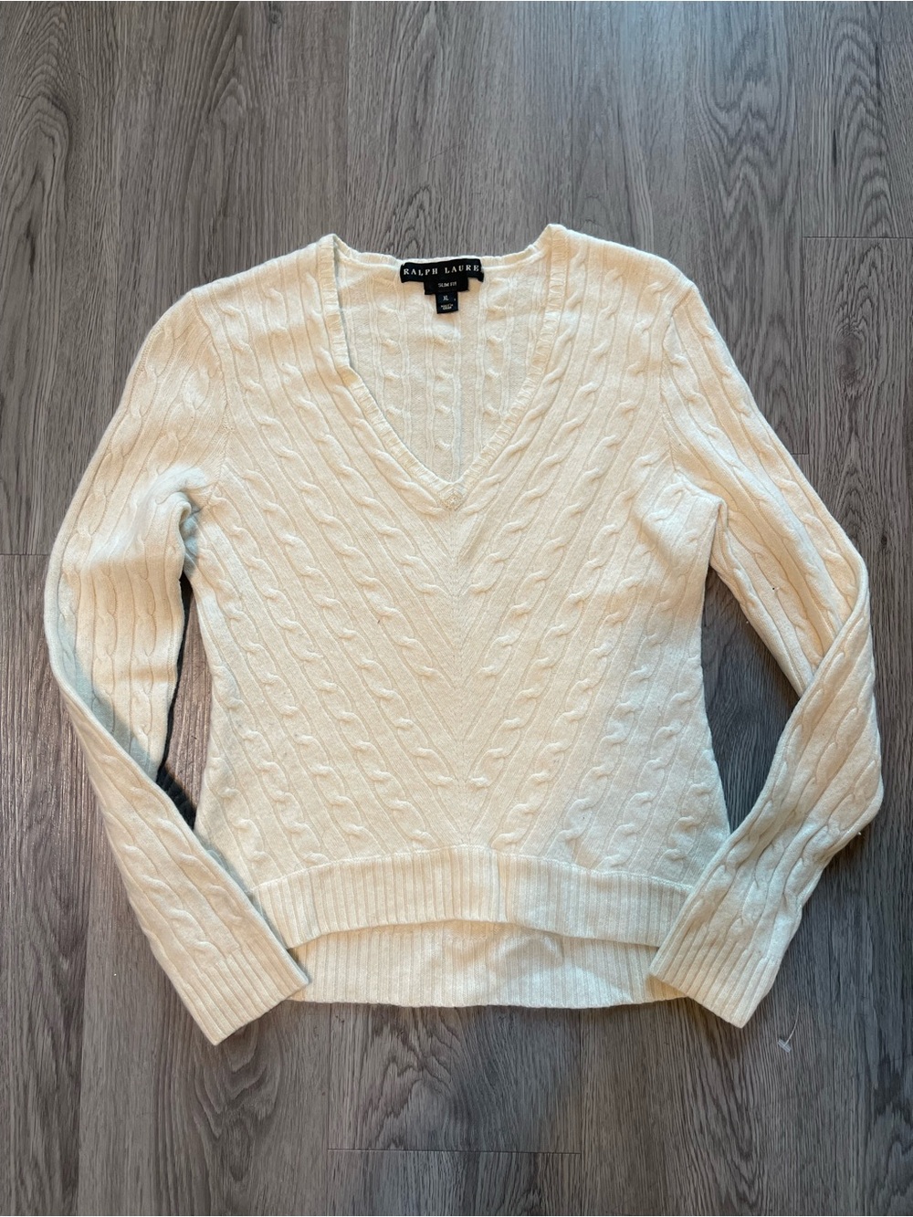 Black label Ralph Lauren cashmere sweater size XL